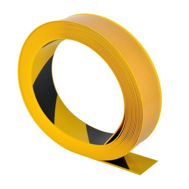 Proline vloermarkering tape extra sterk - 25 meter x 75 mm - geel/zwart