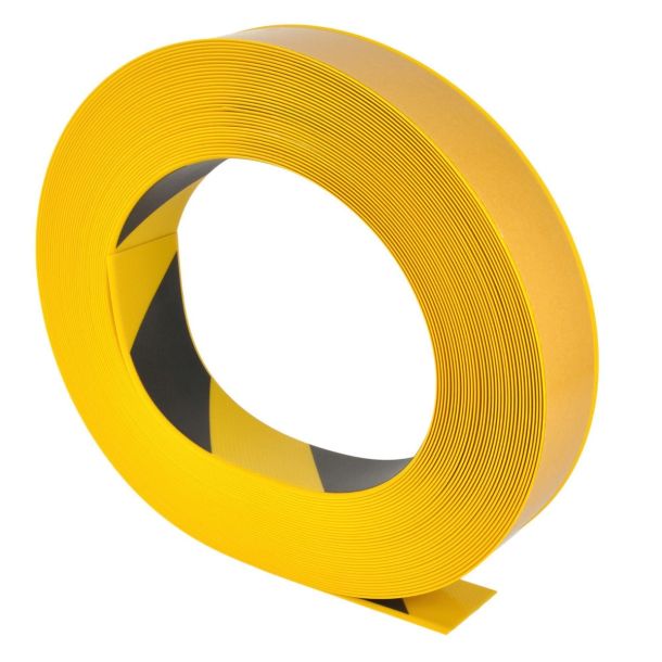 Proline vloermarkering tape extra sterk - 25 meter x 50 mm - geel/zwart