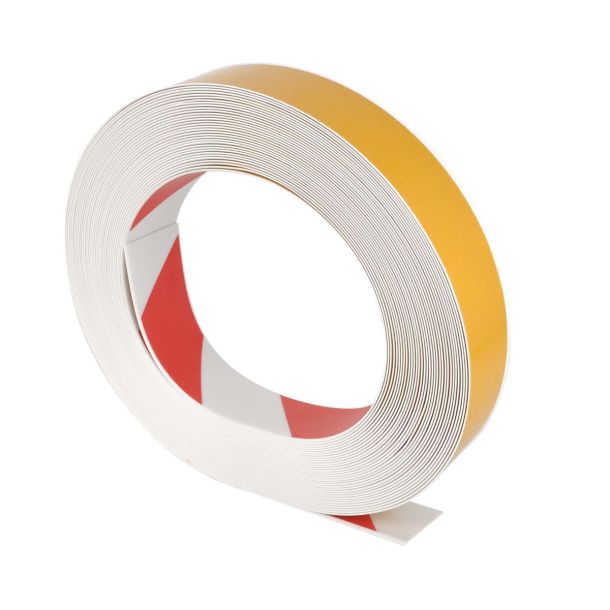 Proline vloermarkering tape extra sterk - 25 meter x 50 mm - rood/wit