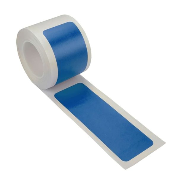 Proline vloermarkering sticker strepen - 10 meter x 50 mm - blauw