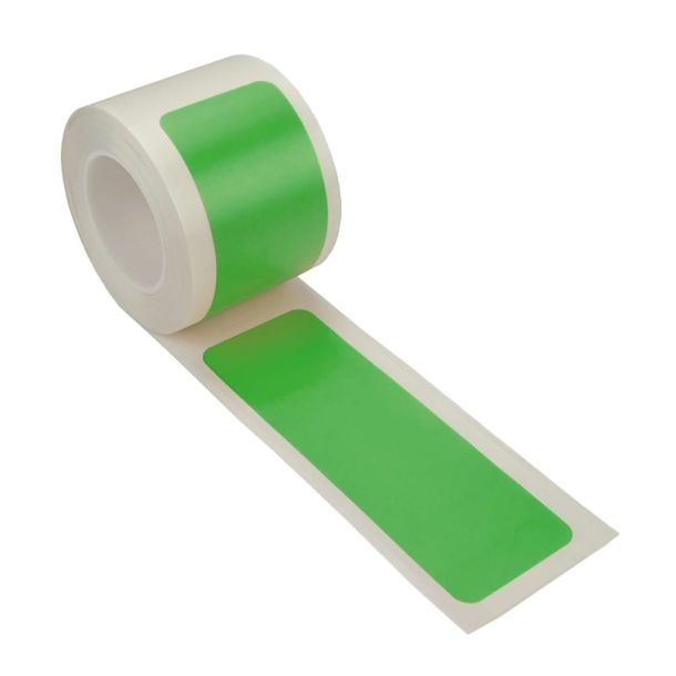 Proline vloermarkering sticker strepen - 25 meter x 75 mm - groen