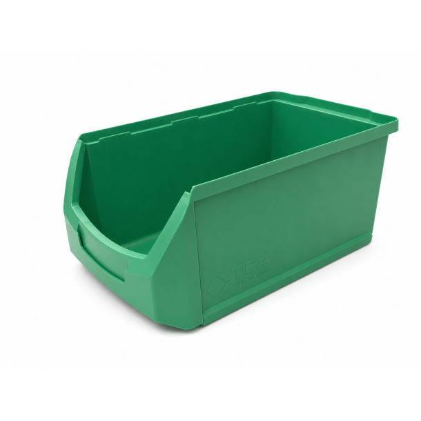 Magazijn stapelbak - Per pallet - 160 stuks - 350 x 213 x 150 mm (lxbxh) - Groen