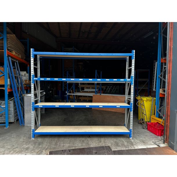 Grootvakstelling gebruikt - 2500 x 2700 x 500 mm (hxbxd) - incl. houtvezellegborden