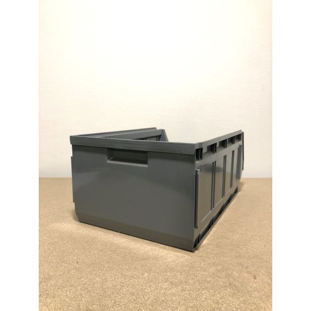 Magazijnbak 580 x 360 x 250 mm (lxbxh) - grijs - gebruikt