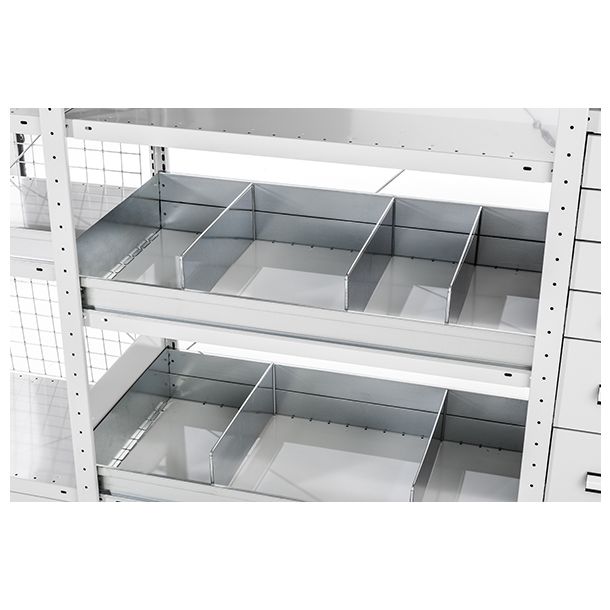 META Clip Legbordstelling stortgoedbak - 1300 x 600 mm (bxd)