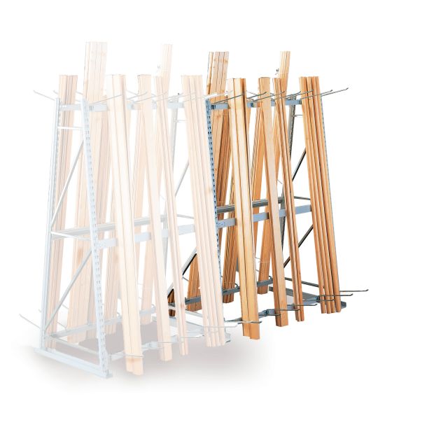 META Mini-Rack A-stelling aanbouwsectie dubbelzijdig - 3000 x 1400 x 800 mm (hxbxd)