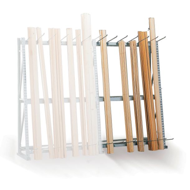 META Mini-Rack A-stelling aanbouwsectie enkelzijdig - 3000 x 1400 x 500 mm (hxbxd)