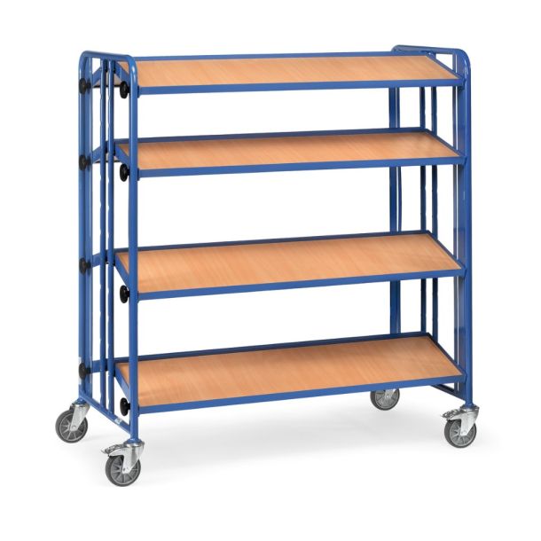 Bakkenwagen dubbelzijdig - 1280 x 315 x 1495 mm (lxbxh)
