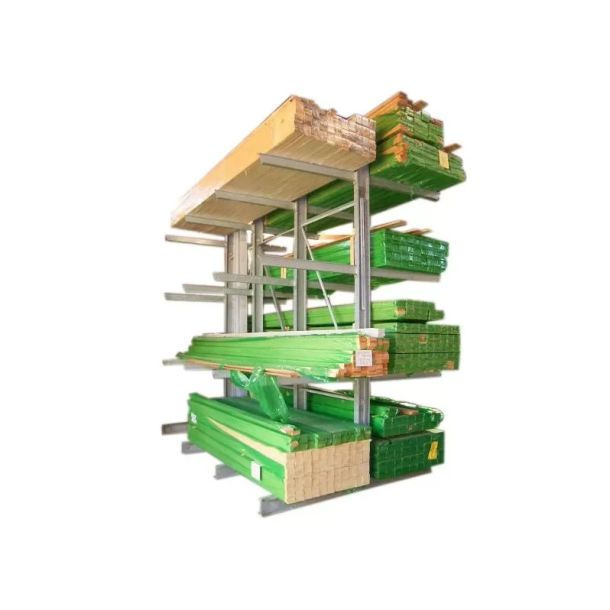 BR zware draagarmstelling dubbelzijdig - 3500 x 4100 x 1200 mm (hxbxd) - 750 kg
