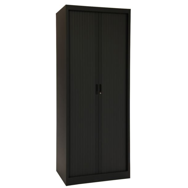 Roldeurkast Medium 1950x800x450 mm (hxbxd) - zwart