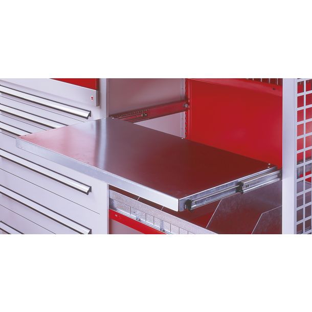 META Clip Legbordstelling uitschuifbaar legbord - 1000 x 600 mm (bxd) - verzinkt