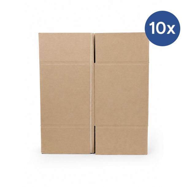 Voordeelset 10x verpakkings dozen 400x400x450 mm - 15 stuks per doos