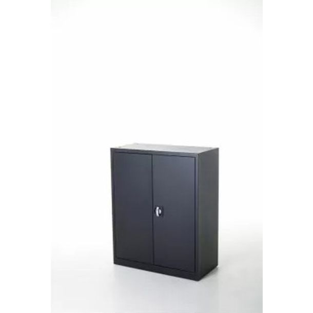 Draaideurkast Small 120 x 92 x 42 cm (hxbxd) - Antraciet 