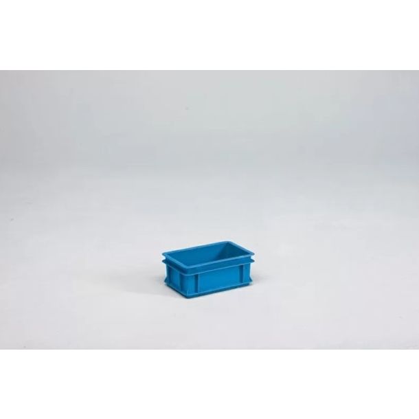 Euronorm stapelbare bak 300 x 200 x 120 mm (lxbxh) - 5 liter - Blauw