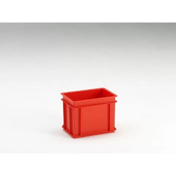 Euronorm stapelbare bak 300 x 200 x 220 mm (lxbxh) - 9 liter - Rood