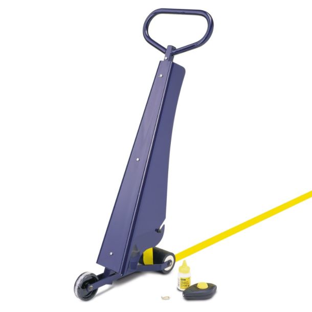 Proline vloermarkering Tapeliner set 75 mm - geel