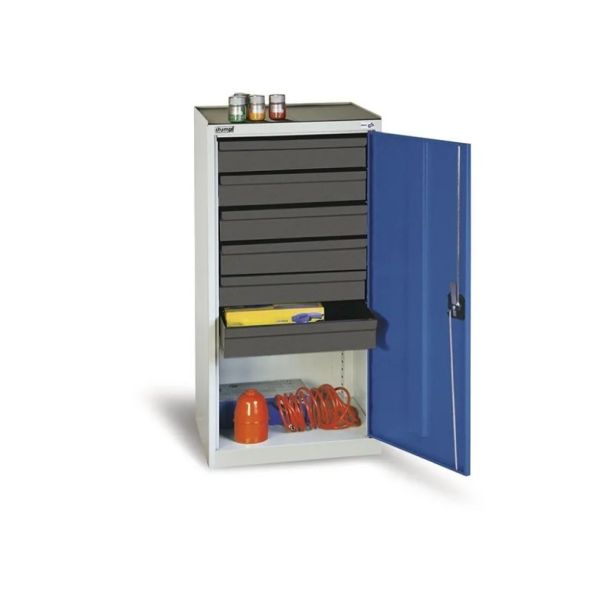 Gereedschapskast met 6 schuifladen - 1000 x 500 x 500 mm (hxbxd)