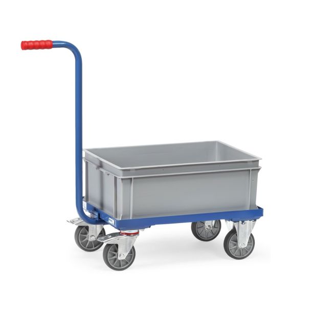 Transport dolly met bak - 610 x 410 x 860 mm (lxbxh)