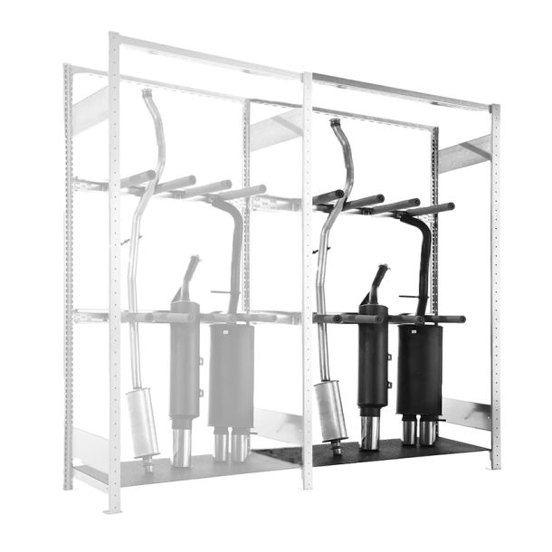 META Clip uitlaatstelling aanbouwsectie - 2000 x 1000 x 400 mm (hxbxd)