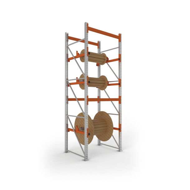 META Haspelstelling basissectie - 5500 x 900 x 1100 mm (hxbxd)
