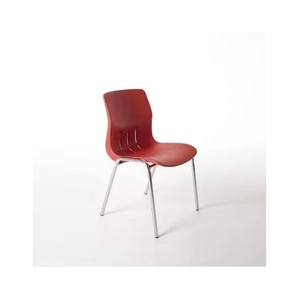 Kantinestoel Flex - rood