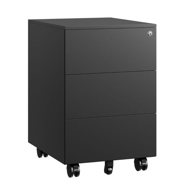 Ladeblok - 3 lades - Zwart