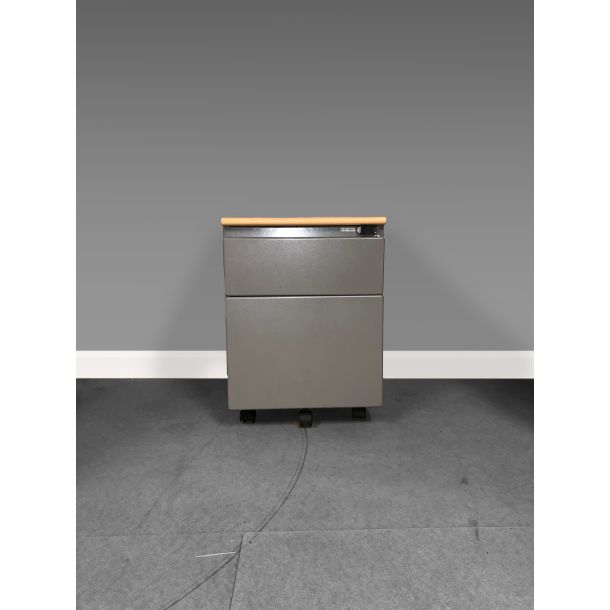 Ladeblok gebruikt - 56 x 42 x 56 cm (lxbxd) - grijs