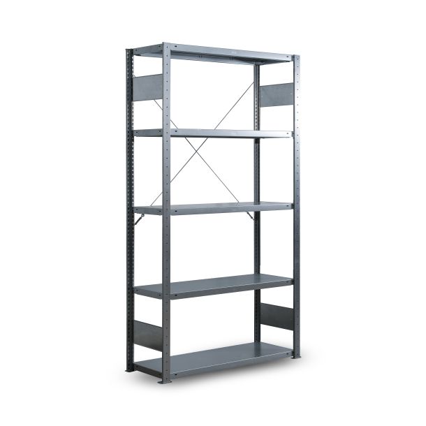 META Clip Legbordstelling basissectie - 2000 x 750 x 600 mm (hxbxd)