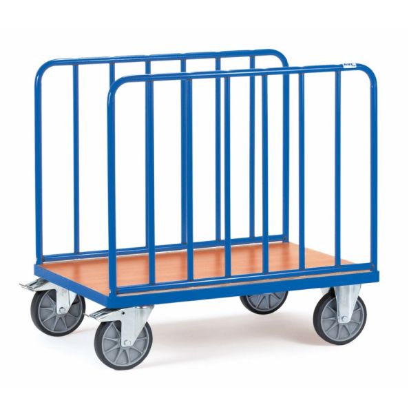 Platformwagen met zijhekken - 1200 x 740 x 1025 mm (lxbxh)