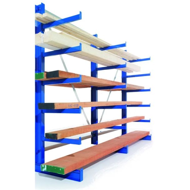 META Atlas draagarmstelling enkelzijdig - 2000 x 2700 x 500 mm (hxbxd)