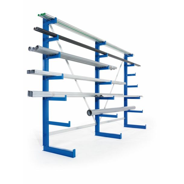 META Atlas draagarmstelling variabel enkelzijdig - 2000 x 2700 x 500 mm (hxbxd)