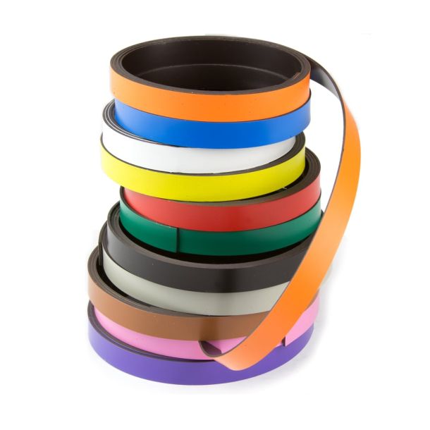 Voordeelset 5x magneetband 10 mm - 1 meter