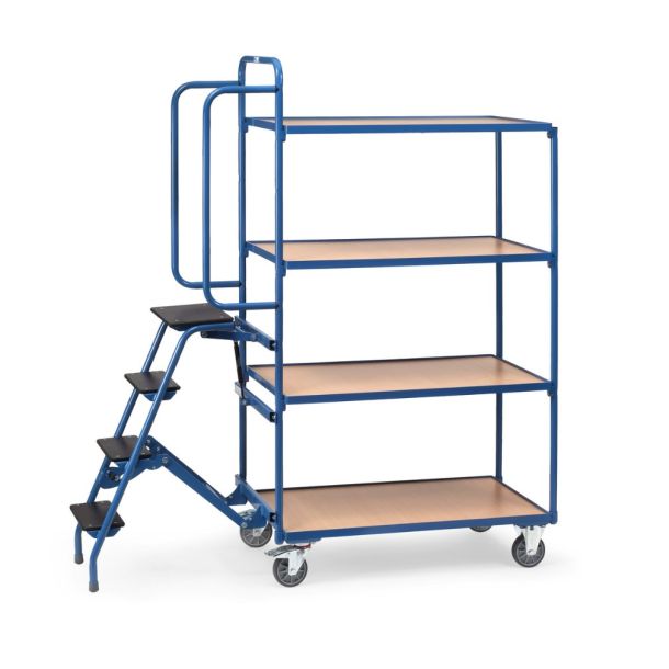 Orderverzamelwagen - 1000 x 600 x 1880 mm (lxbxh)