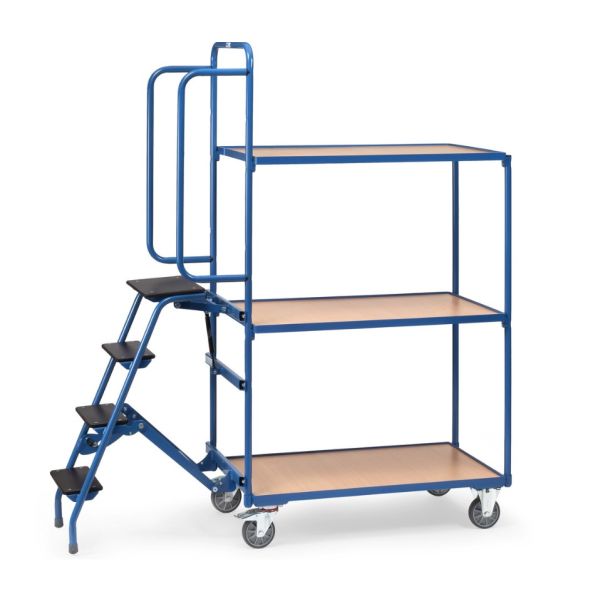 Orderverzamelwagen - 1000 x 600 x 1880 mm (lxbxh)