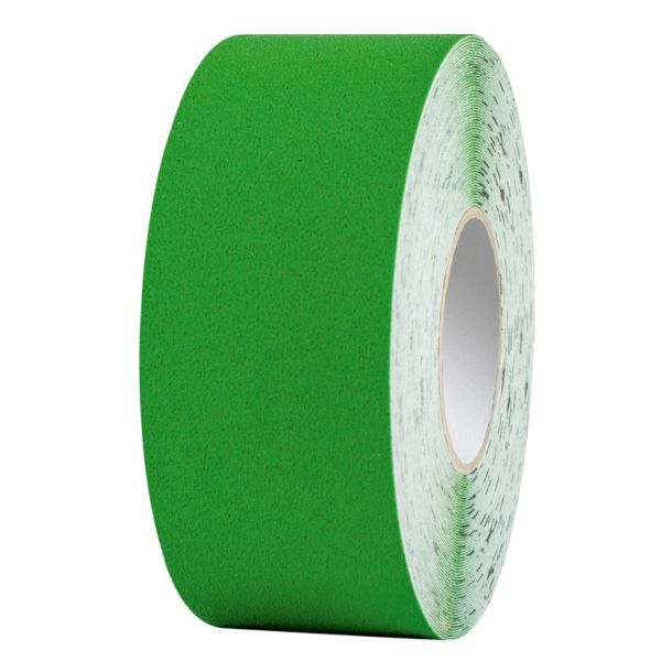 Proline vloermarkering tape vinyl groen - overrijdbaar - 25 meter x 75 mm