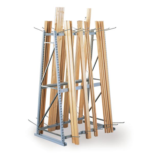 META Mini-Rack A-stelling basissectie dubbelzijdig - 3000 x 1400 x 800 mm (hxbxd)
