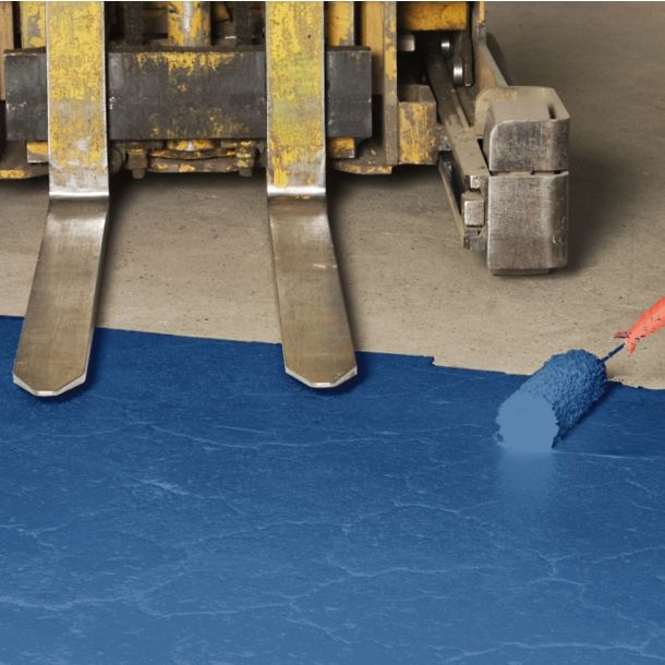 Proline-paint vloerverf anti-slip - blauw