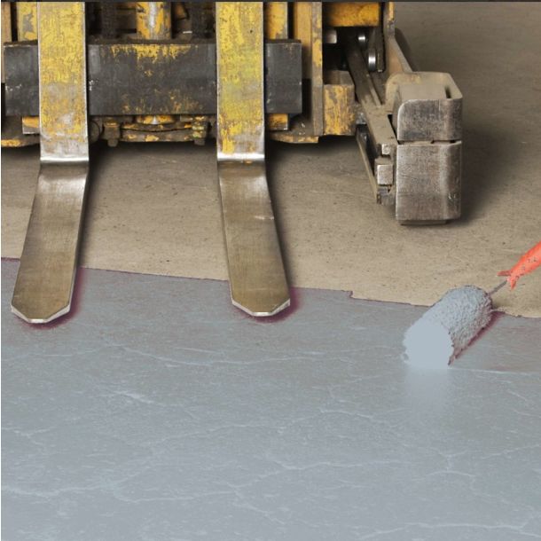 Proline-paint vloerverf anti-slip - zilvergrijs
