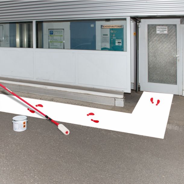 Proline-paint buiten markeerverf - wit