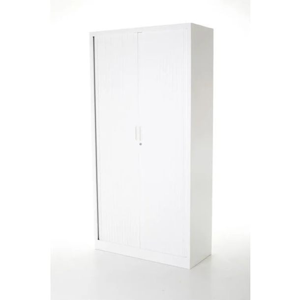 Roldeurkast  Medium 198 x 100 x 43 cm (hxbxd) - Wit 