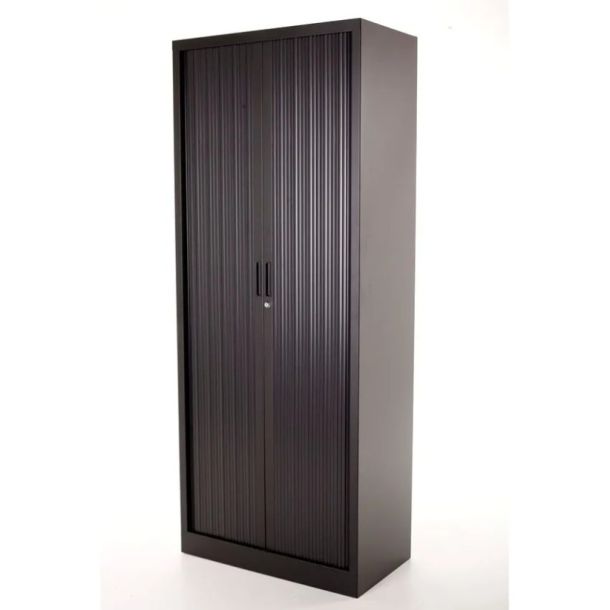 Roldeurkast Small 198 x 80 x 43 cm (hxbxd) - Zwart 