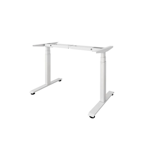 Elektrisch zit sta bureau frame - Wit