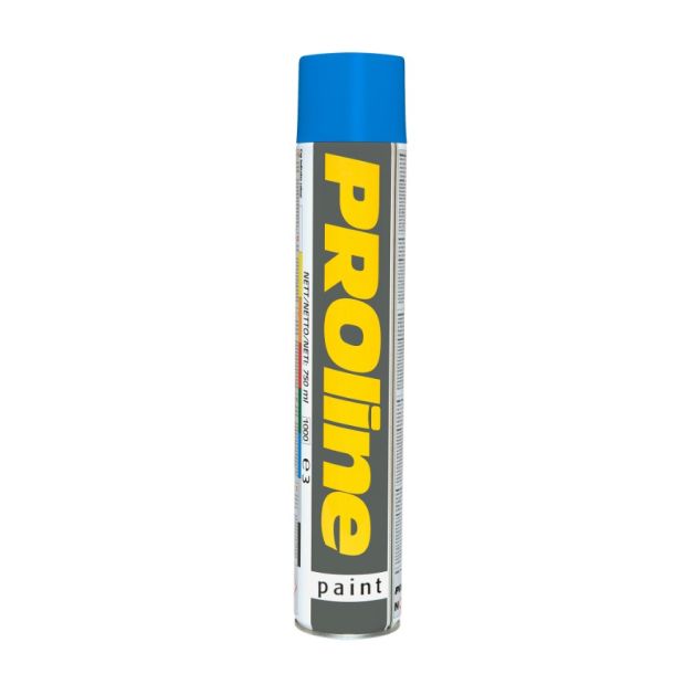Proline vloermarkering spuitbus - blauw