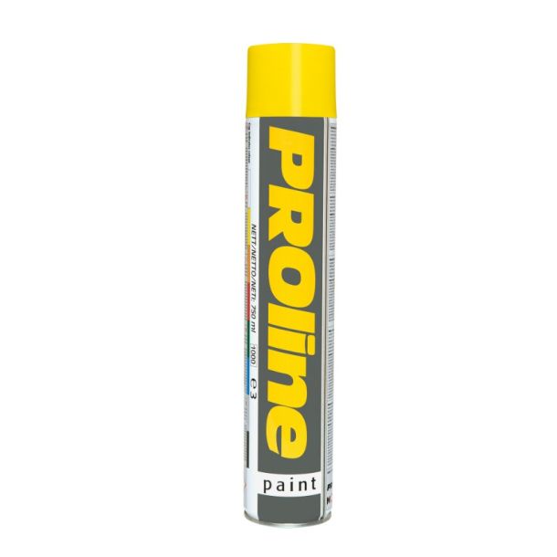 Proline vloermarkering spuitbus - geel