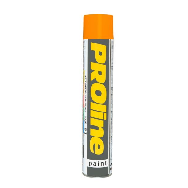 Proline vloermarkering spuitbus - oranje 