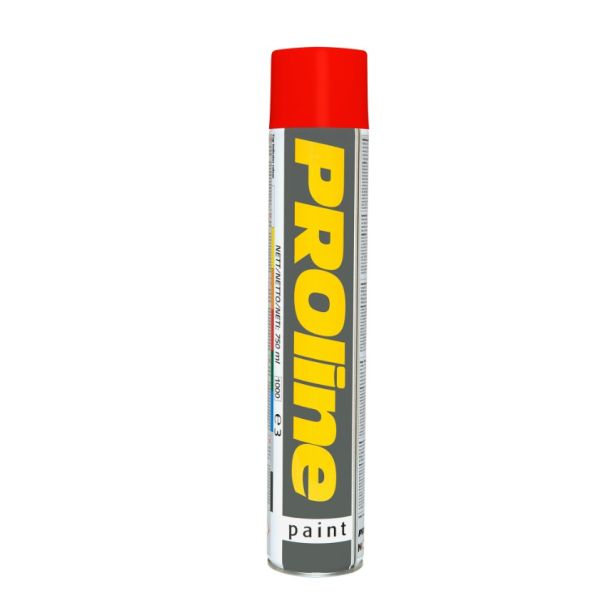Proline vloermarkering spuitbus - rood