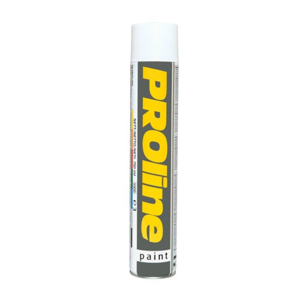Proline vloermarkering spuitbus - wit
