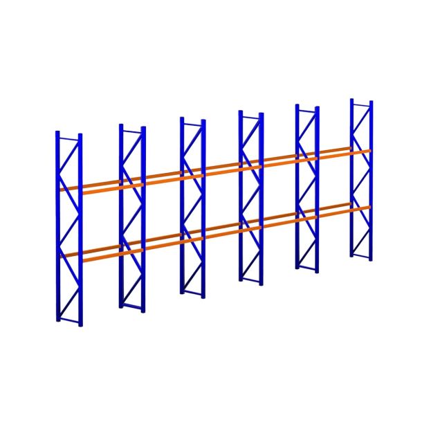Voordeelset Stow palletstelling - 4000 x 18.600 x 1100 mm (hxbxd) - 2000 kg