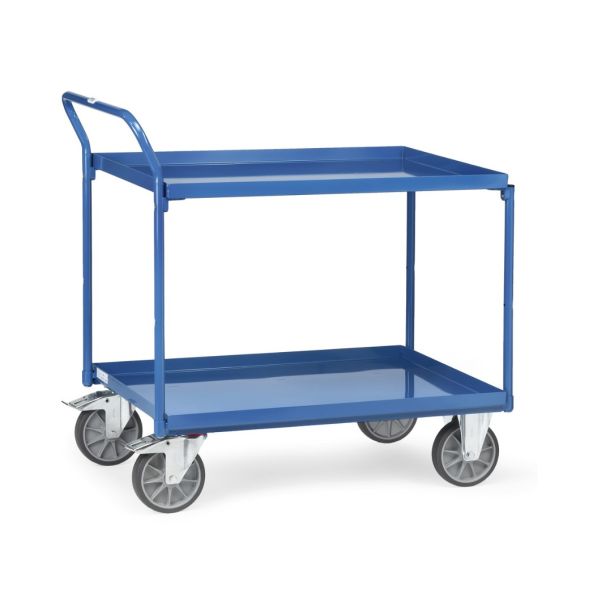 Tafelwagen met lekbak laadvlakken - 1000 x 700 x 1100 mm (lxbxh)