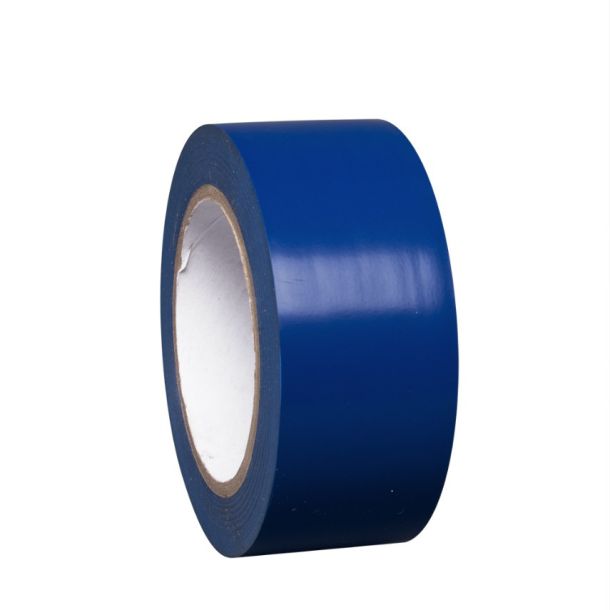 Proline vloermarkering tape vinyl blauw - 33 meter x 75 mm